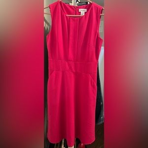Calvin Klein hot pink knee high dress